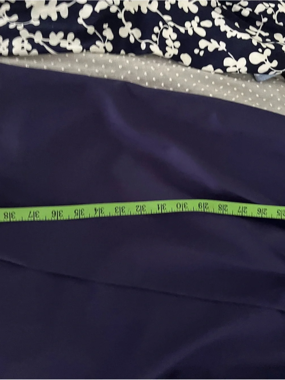 J. Crew Navy/Purple Sleeveless Twist-Front Midi Dress